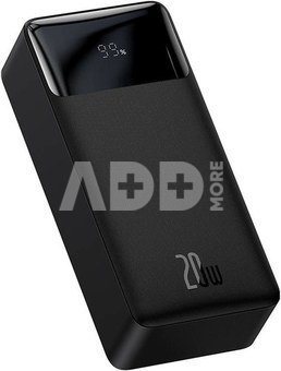 Baseus Bipow Charger Powerbank 30000mAh, 20W (black)