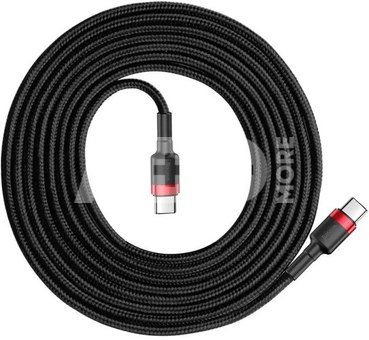 Baseus Cafule Cable USB-C PD 2.0 QC 3.0 60W 2m (Black+Red)
