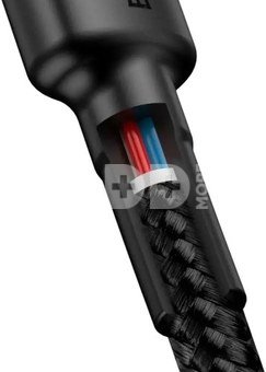 Baseus Cafule Cable USB-C PD 2.0 QC 3.0 60W 2m (Black+Red)