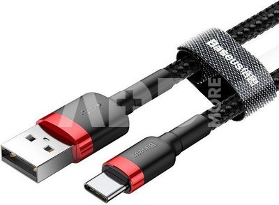 Baseus Cafule USB-C cable 2A 3m (Black+Red)