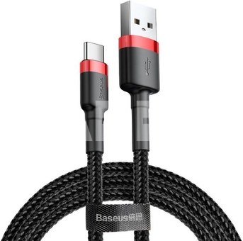 Baseus Cafule USB-C cable 2A 3m (Black+Red)