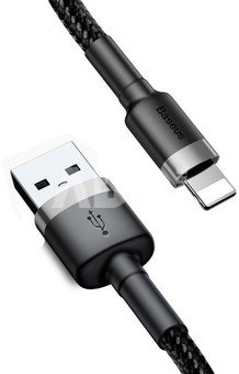 Baseus Cafule USB Lightning Cable 2.4A 0.5m (Gray+Black)