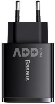 BASEUS Compact Quick Charger 2U+C 30w EU Black