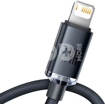Baseus Crystal Shine cable USB to Lightning, 2.4A, 1.2m (black)