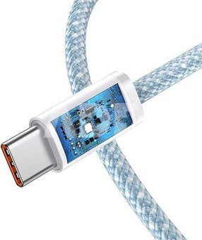 BASEUS Dynamic Data Cable USB-C to USB-C 100w 1m Blue