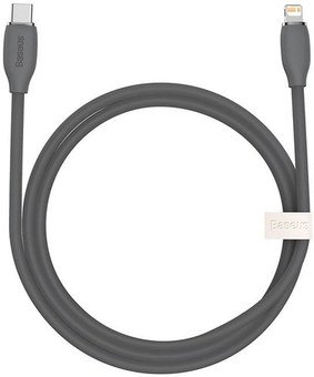 Baseus Jelly cable USB-C to Lightning, 20W, 1,2m (black)