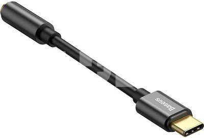 Baseus L54 Audio Adapter USB-C + mini jack 3,5mm (Black)