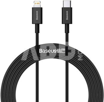Baseus Superior Series Cable USB-C to iP, 20W, PD, 2m (black)