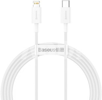 Baseus Superior Series Cable USB-C to Lightning, 20W, PD, 1,5m (white)