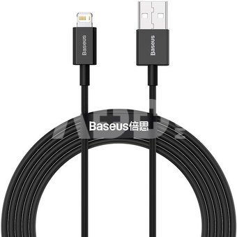 Baseus Superior Series Cable USB to iP 2.4A 1m (black)