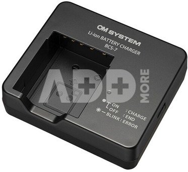 OM System BCS-7 Li-ion Battery Charger for BLS-7