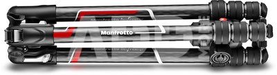Manfrotto Befree GT Carbon Fibre Tripod Twist Lock, Ball Head (MKBFRTC4GT-BH)