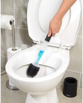 Beldray LA033996UFFEU7 Antibac Toilet Brush - Grey