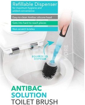 Beldray LA033996UFFEU7 Antibac Toilet Brush - Grey