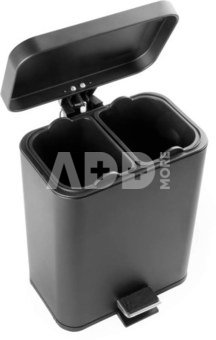 Beldray LA035235BLKFEU7 5-Litre Dual Compartment Bin - Black