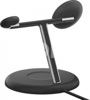 Belkin Boost Charge Pro 3-in-1 Qi2 15W black adjustabl