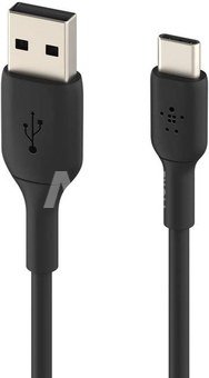 Belkin BOOST CHARGE USB-C to USB-A, Black, 2 m