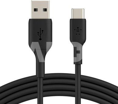 Belkin BOOST CHARGE USB-C to USB-A, Black, 2 m