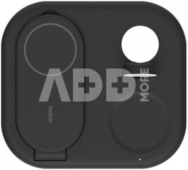 Belkin BoostCharge 3-in-1 mag Qi2 15W black foldable