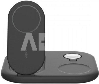 Belkin BoostCharge 3-in-1 mag Qi2 15W black foldable