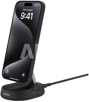 Belkin BoostCharge Qi2 15W magnetic charger, black, without PSU