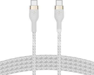 Belkin Flex USB-C/USB-C till 60W 2m, white CAB011bt2MWH