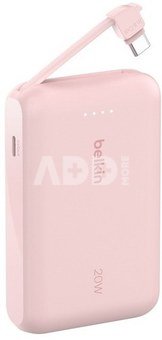 Belkin BOOST Charge Powerbk. 20W 10.000mAh USB-C rosa BPB021hqPK