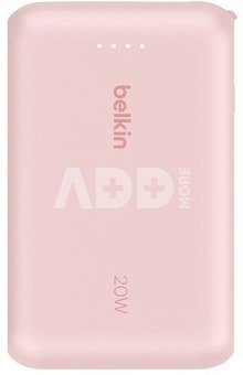 Belkin BOOST Charge Powerbk. 20W 10.000mAh USB-C rosa BPB021hqPK