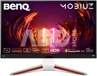 BenQ EX3210U 32" LED monitor  3840x2160/300cd/m2/2ms/HDMI DP USB, White