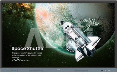 Benq RE8604 | 86 " | 450 cd/m&sup2; | Landscape | 18/7 | Android | Wi-Fi | 8 ms