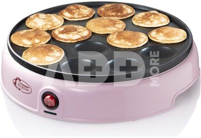 Bestron mini pancake maker APFM700SDP, pink