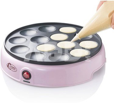 Bestron mini pancake maker APFM700SDP, pink