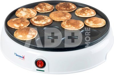 Bestron mini pancake maker APFM700W, white