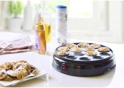 Bestron mini pancake maker APFM700Z, black