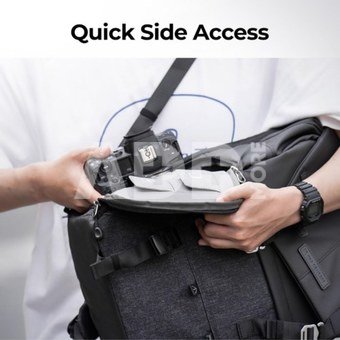 Beta Backpack 20L Photography Backpack (Black + Deep Grey)