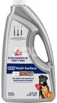 Bissell | CrossWave Pet Pro Oxy Multi-surface formula Cleaning Solution, 2 L