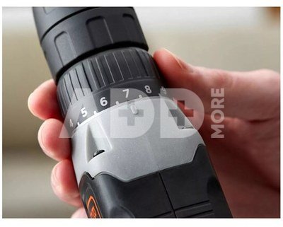 BLACK & DECKER | Cordless Drill Driver | BCD001C2-QW | 18 V | 2x1.5 Ah | Lithium