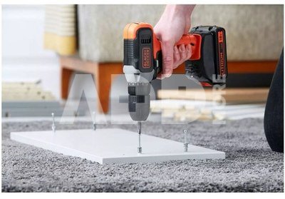 BLACK & DECKER | Cordless Drill Driver | BCD001C2-QW | 18 V | 2x1.5 Ah | Lithium