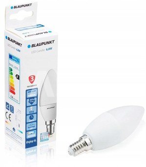 Blaupunkt LED lamp E14 6,8W, warm white