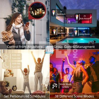 Blaupunkt smart bulb LED E27 WiFi BT Tuya