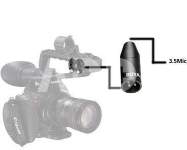 Boya adapter BY-35C-XLR 3.5mm TRS - XLR