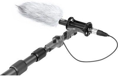 BOYA BY-PB25 teleskopinė lazda (carbon) su vidinine XLR jungtimi