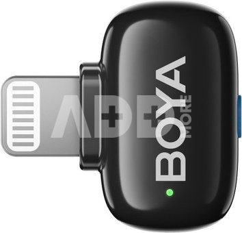 Boya беспроводной микрофон mini-12 Lightning/USB-C, черный