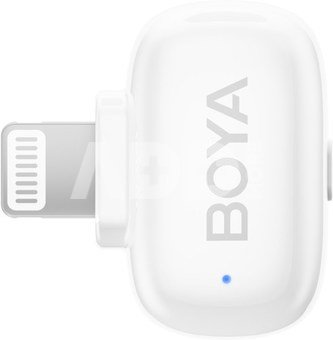 Boya wireless microphone mini-13 Lightning/USB-C, white