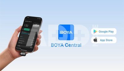 Boya wireless microphone mini 2-01 Lightning/USB-C, black