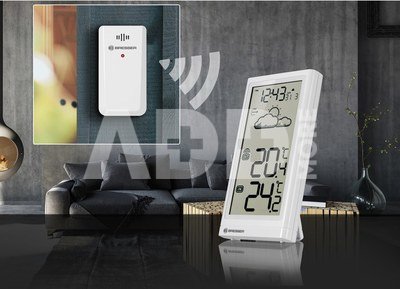 BRESSER Meteo Temp белый