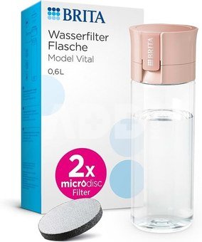 Brita Fill & Go Vital apricot incl. 2 MicroDisc
