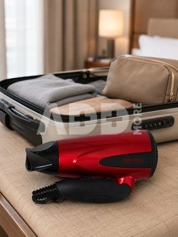 Brock HD 8501 RD Hair Dryer 1600W, Red