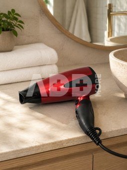 Brock HD 8501 RD Hair Dryer 1600W, Red