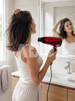 Brock HD 8501 RD Hair Dryer 1600W, Red